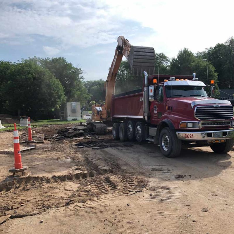 Services SK Excavating Wausau, WI, and the surrounding areas